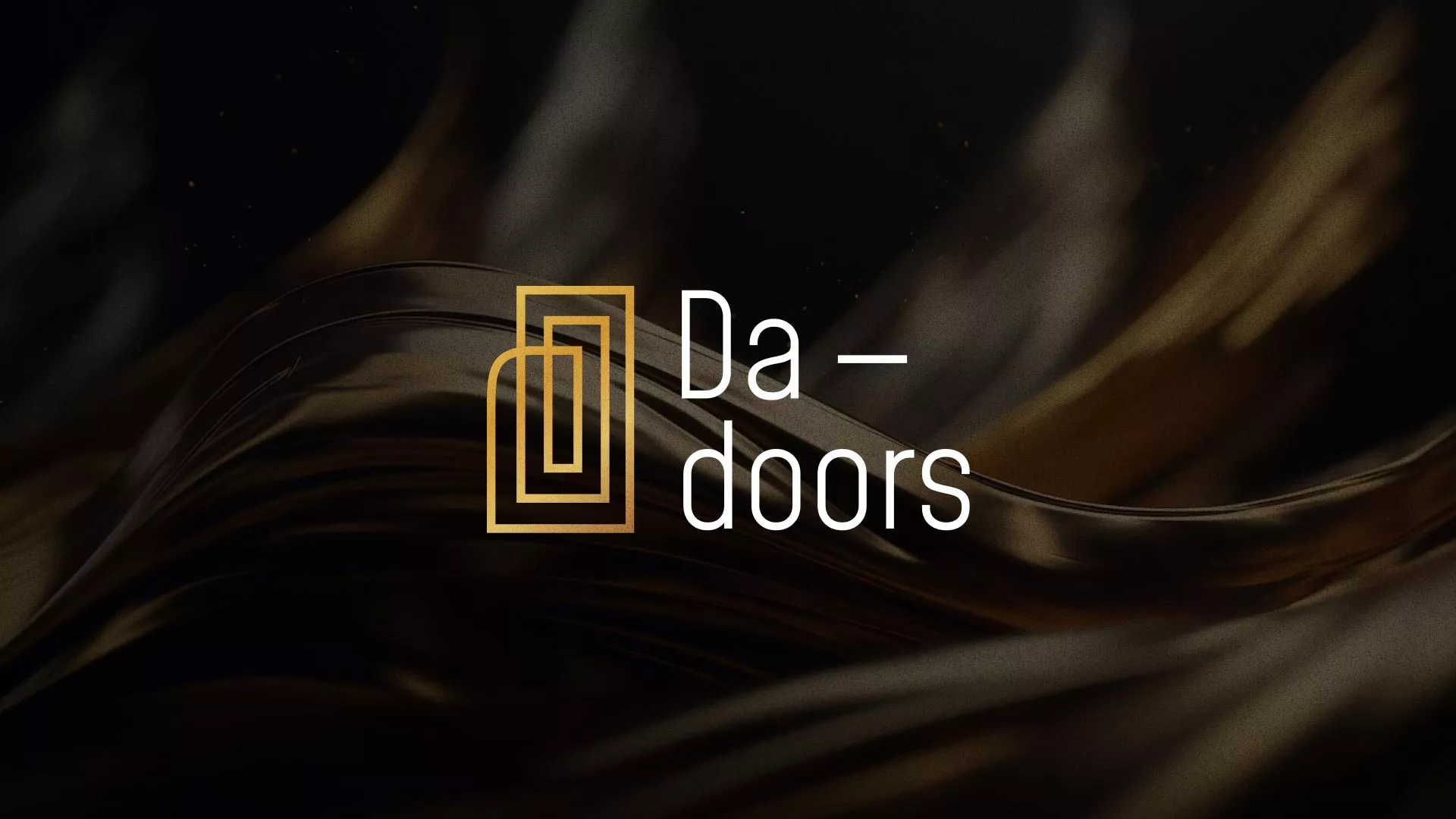 Разработка логотипа для компании «DA-DOORS» в Ладушкине